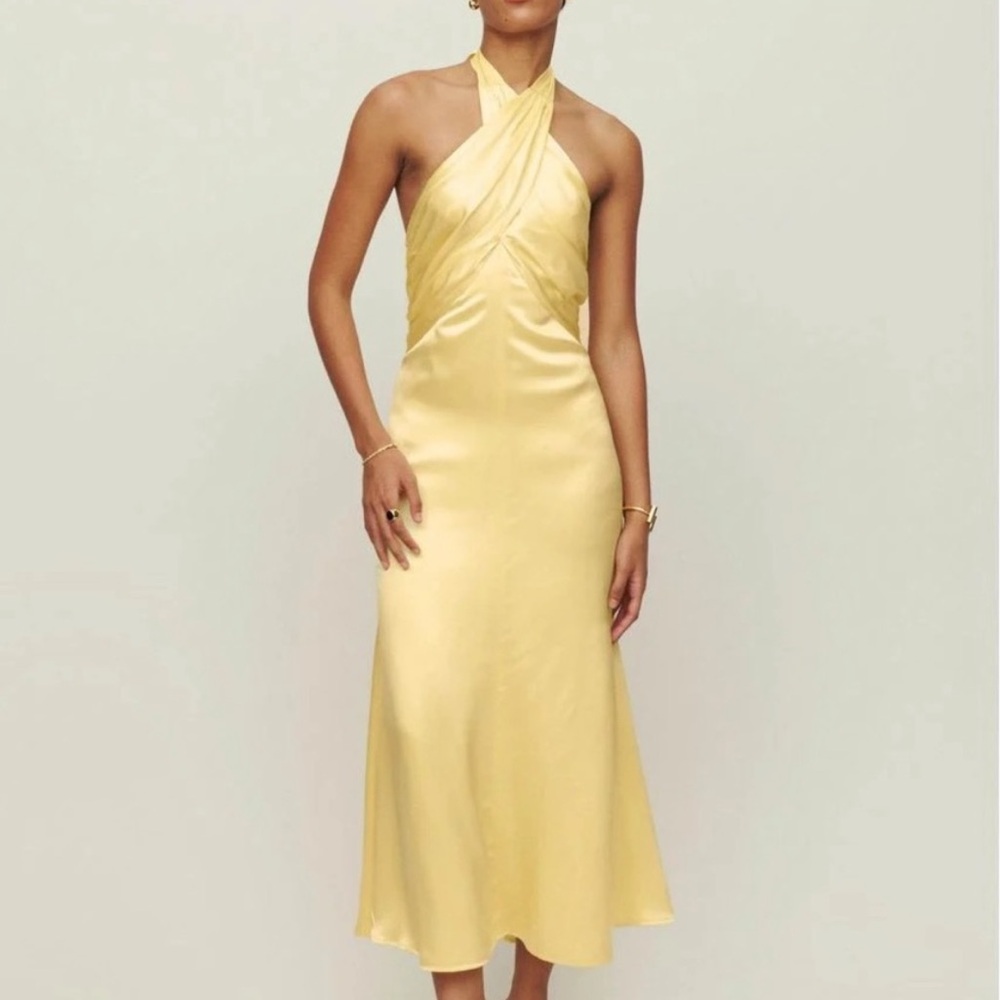 Reformation Maddison silk dress